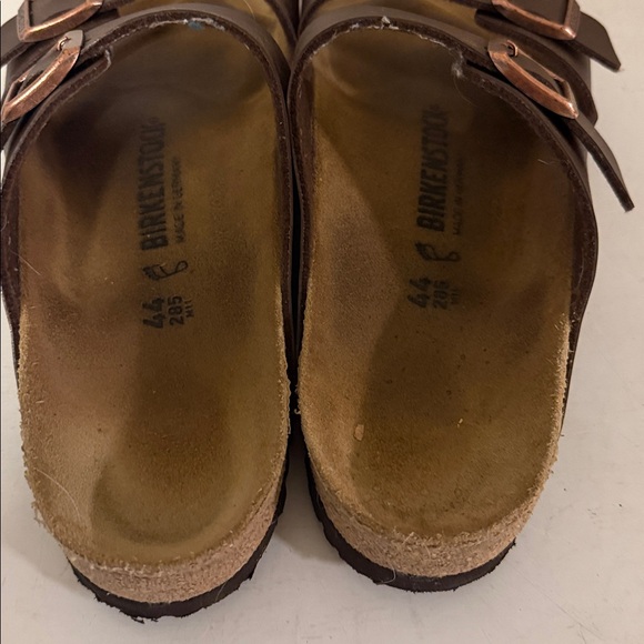 Birkenstock Arizona Brown Leather Sandals Men’s 44 / US 11–11.5 Excellent - Picture 6 of 8
